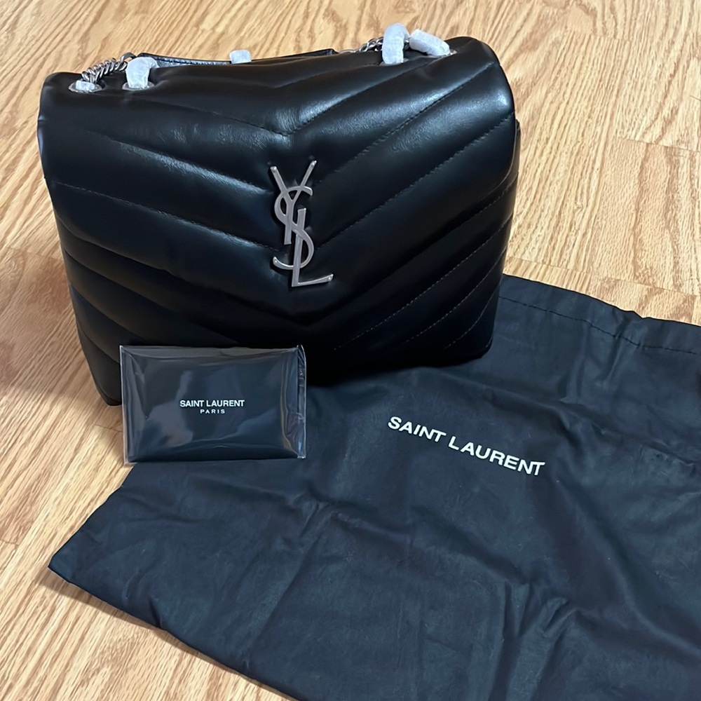 LOULOU SMALL BAG IN MATELASSÉ "Y" LEATHER